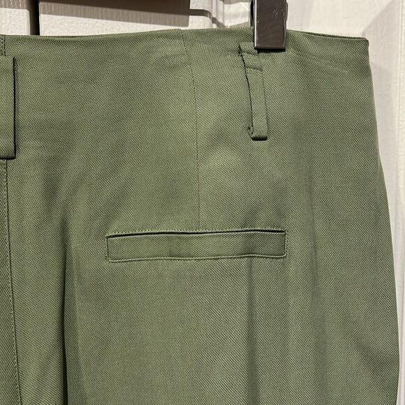 Frank & Oak Sage Green‎ Balloon Cut Button Fly Tencel Pants Size 12 NWT - Picture 10 of 14